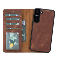 Load image into Gallery viewer, Magic Samsung Galaxy S23 Ultra Leather Detachable Wallet Case
