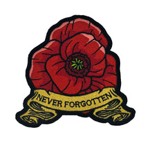 Load image into Gallery viewer, &#39;Never Forgotten&#39; Poppy - May 2023 POTM - 4 inch Patch - LIMITED EXTENSION
