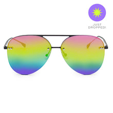 Load image into Gallery viewer, Smaller Megan 2 - Pride Aviator Sunglasses
