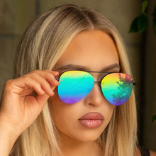 Load image into Gallery viewer, Smaller Megan 2 - Pride Aviator Sunglasses
