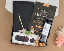 Load image into Gallery viewer, Father’s Day Gift Basket for Dad – Coffee, Chocolate &amp; Candle Set

