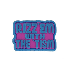 Load image into Gallery viewer, Tactical Mini Morale Charms - Rizz'em with the 'Tism - Singles

