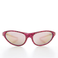 Load image into Gallery viewer, 90s Metallic Sporty Wrap Around Sunglasses - Nexus
