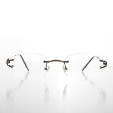 Load image into Gallery viewer, Rimless Readers with Metal Temples - Nicky
