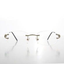 Load image into Gallery viewer, Rimless Readers with Metal Temples - Nicky
