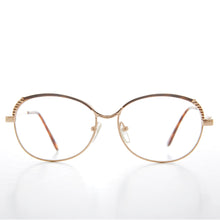 Load image into Gallery viewer, Gold Round Women's Readers - Nichole
