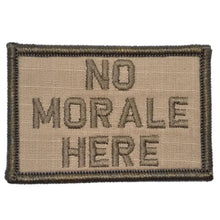 Load image into Gallery viewer, No Morale Here - 2x3 Patch
