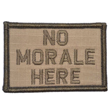 Load image into Gallery viewer, No Morale Here - 2x3 Patch
