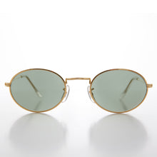 Load image into Gallery viewer, Oval Metallic Frame Vintage 90s Sunglass -Norris
