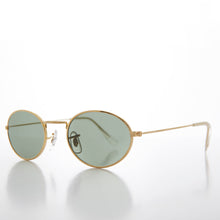 Load image into Gallery viewer, Oval Metallic Frame Vintage 90s Sunglass -Norris
