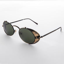 Load image into Gallery viewer, Steampunk Goggle Sunglass with Side Shields Vintage - Orson
