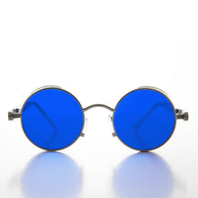 Load image into Gallery viewer, Round Steampunk Goggle Sunglass with Tinted Lenses - Orwell 2
