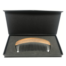 Load image into Gallery viewer, Fine Tooth Ox Horn Comb
