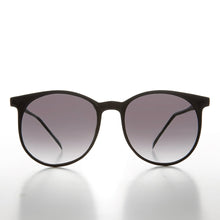 Load image into Gallery viewer, 90s Round Black Schoolboy Unisex Sunglasses - Palmer
