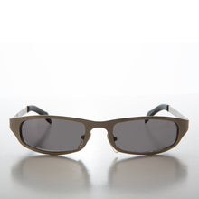 Load image into Gallery viewer, 90s Sleek Sporty Wrap Metal Sunglass - Perez
