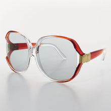 Load image into Gallery viewer, Oversized Huge Vintage Sunglass with Transition Glass Lens - Phyllis
