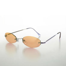 Load image into Gallery viewer, Slender Rimless Micro Frame Vintage Sunglass - Pixie
