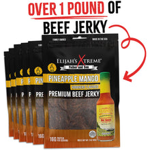 Load image into Gallery viewer, Pineapple-Mango Habanero Beef Jerky - 6 bags (1lb)
