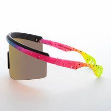 Load image into Gallery viewer, Kids 80s Wrap Around Sunglasses - Colt
