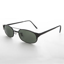 Load image into Gallery viewer, Narrow Rectangular Aviator Frame with Glass Lens - Poncho
