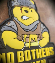 Load image into Gallery viewer, No Bothers Given Tactical Pooh Bear PVC Patch - Embrace the Honey Hunt
