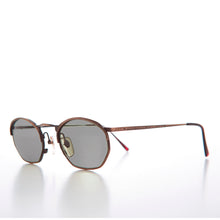 Load image into Gallery viewer, Semi Octagon Unisex Metal Vintage Sunglass  - Onas
