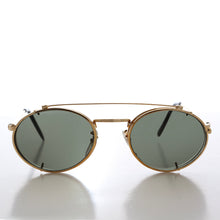Load image into Gallery viewer, Oval Clip On Sunglasses  - Purdue
