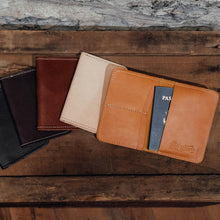 Load image into Gallery viewer, Leather Passport Case - USA Made
