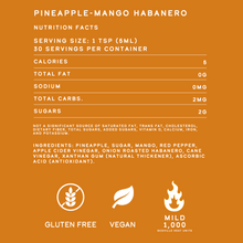 Load image into Gallery viewer, Pineapple-Mango Habanero Hot Sauce
