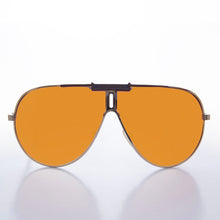 Load image into Gallery viewer, Gold Racer Aviator Sunglasses - Derek
