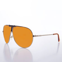 Load image into Gallery viewer, Gold Racer Aviator Sunglasses - Derek
