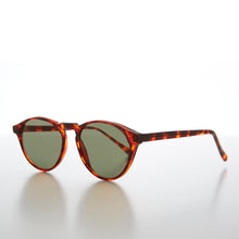 Load image into Gallery viewer, Horn Rim Round Dapper Pantos Vintage Sunglasses - Randy

