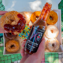 Load image into Gallery viewer, SWEET &amp; HEAT TRIO HOT SAUCE VARIETY PACK
