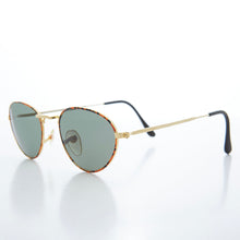 Load image into Gallery viewer, Oval Gold Vintage Sunglasses - Reggie
