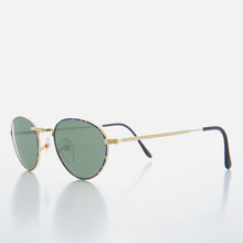 Load image into Gallery viewer, Oval Gold Vintage Sunglasses - Reggie
