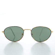 Load image into Gallery viewer, Oval Gold Vintage Sunglasses - Reggie
