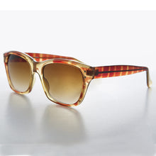 Load image into Gallery viewer, Gold Tortoiseshell Classic Square Vintage Sunglass - Rex
