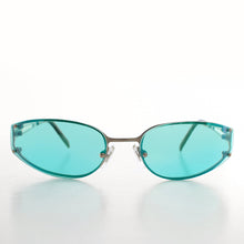 Load image into Gallery viewer, Oval Y2k Wrap Around Sunglasses - Rickey
