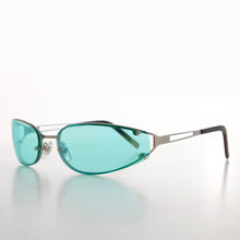 Load image into Gallery viewer, Oval Y2k Wrap Around Sunglasses - Rickey
