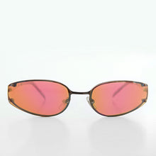 Load image into Gallery viewer, Oval Y2k Wrap Around Sunglasses - Rickey
