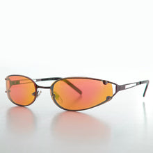 Load image into Gallery viewer, Oval Y2k Wrap Around Sunglasses - Rickey
