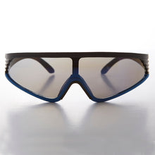 Load image into Gallery viewer, Mirror Lens Sports Wrap Vintage Sunglass - Rider
