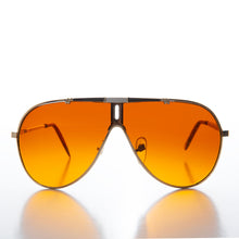 Load image into Gallery viewer, Gold Frame Aviator with Orange Lenses - Rivera
