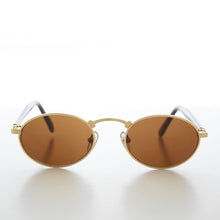 Load image into Gallery viewer, Small Oval Metal Vintage Sunglasses - Robin
