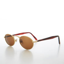 Load image into Gallery viewer, Small Oval Metal Vintage Sunglasses - Robin
