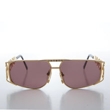 Load image into Gallery viewer, 90s Bling Gold Hip Hop Rap Sunglasses - Rocco
