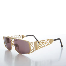 Load image into Gallery viewer, 90s Bling Gold Hip Hop Rap Sunglasses - Rocco
