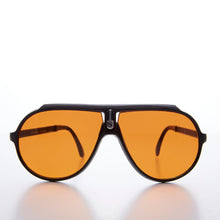 Load image into Gallery viewer, Simple Pilot Sunglasses with Orange Lenses - Rocky
