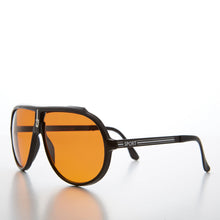 Load image into Gallery viewer, Simple Pilot Sunglasses with Orange Lenses - Rocky
