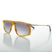 Load image into Gallery viewer, 80s Hip Hop Flat Top Vintage Sunglass - Rome
